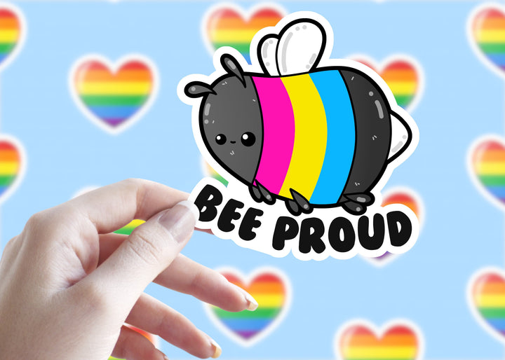 Pansexual Bee Proud - ChubbleGumLLC