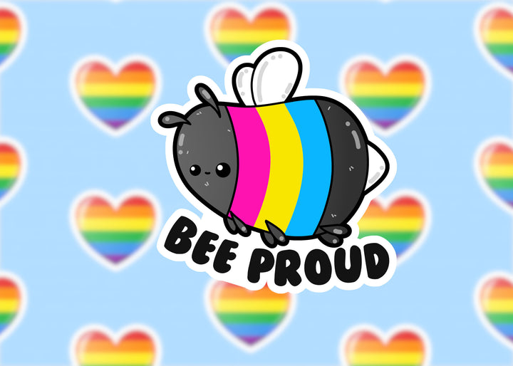 Pansexual Bee Proud - ChubbleGumLLC