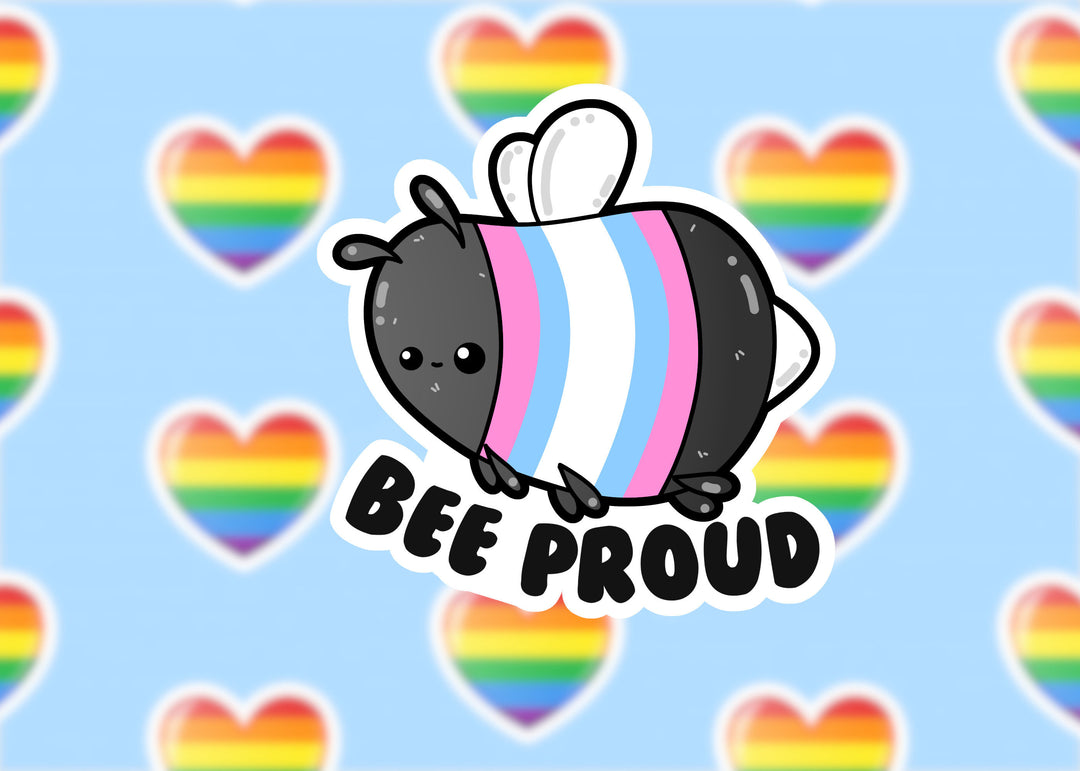 Trans Bee Proud - ChubbleGumLLC