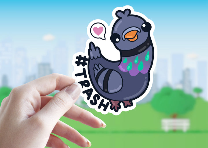 #Trash Pigeon - ChubbleGumLLC