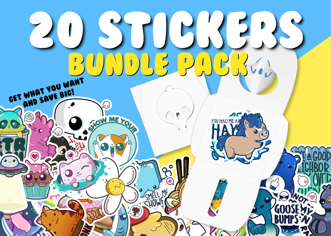 20 Sticker Pack - ChubbleGumLLC