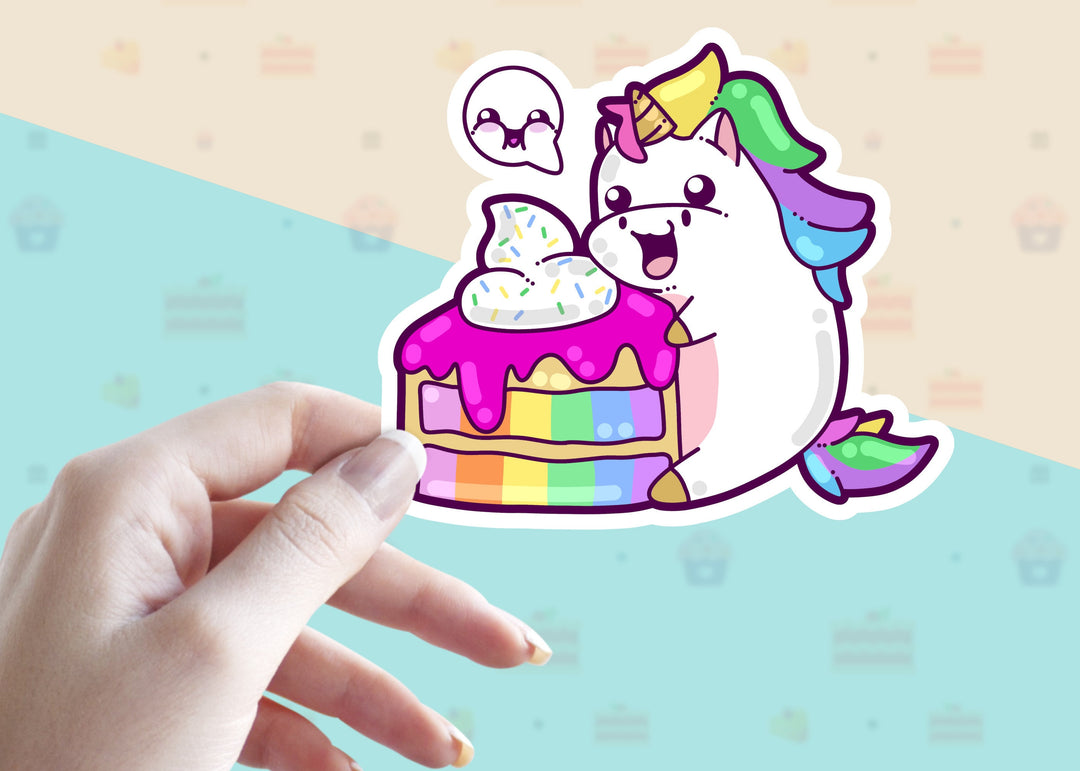 Unicorn Cake - ChubbleGumLLC