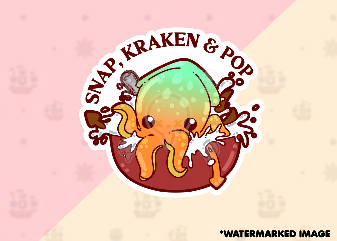 Snap, Kraken & Pop - ChubbleGumLLC