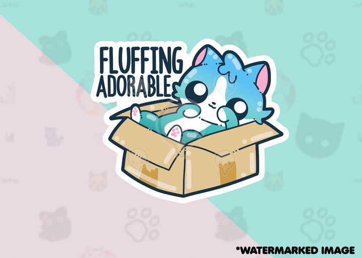 Fluffing Adorable - ChubbleGumLLC