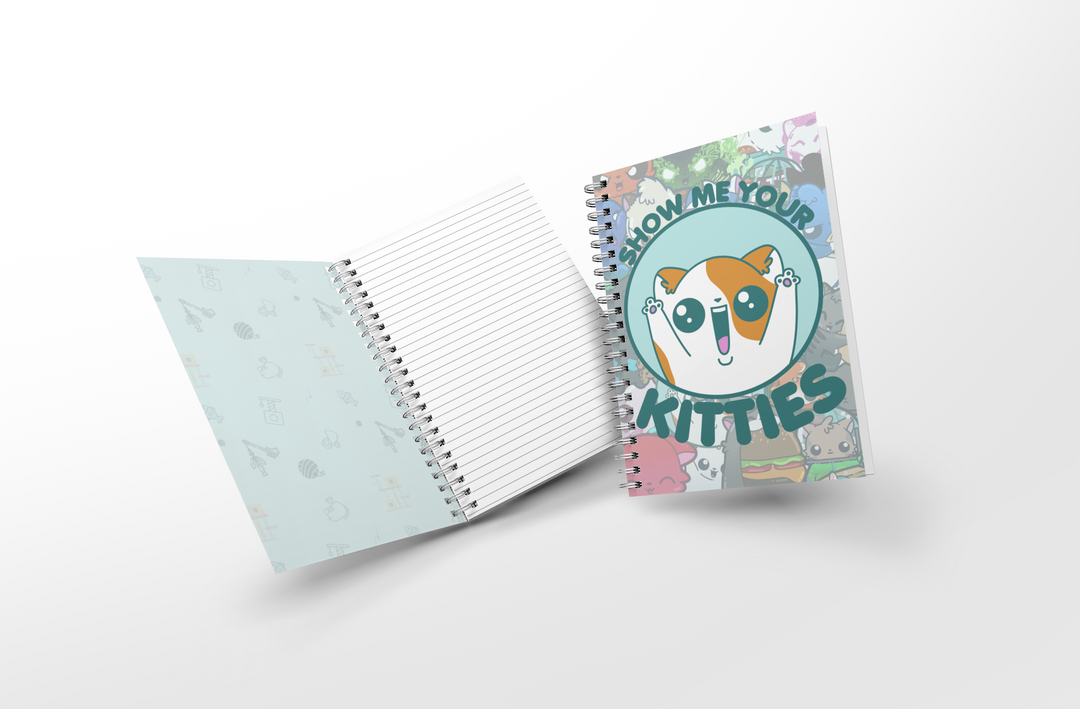 Show Me Your Kitties Mini Notebook - ChubbleGumLLC